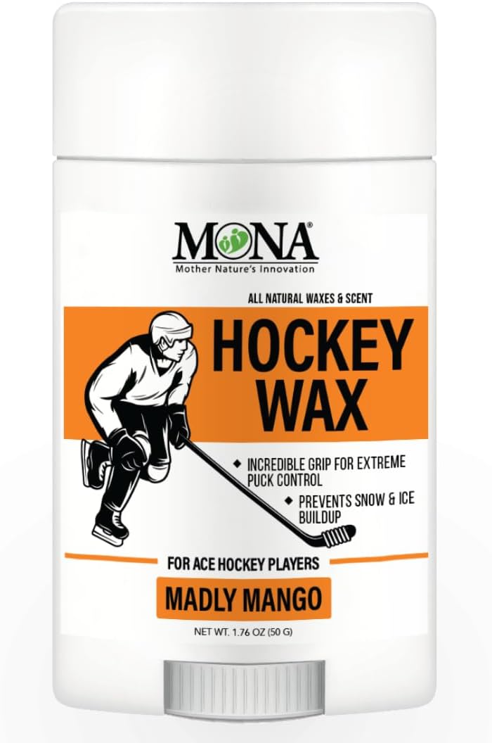 Mona Brands Elite Hockey Stick Wax for Ace Hockey Players | Premium Blade Protection | Improved Puck Control | Prevents Ice Buildup and Soggy Blade Tape - Image 1
